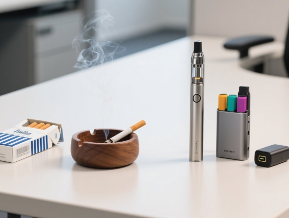 Compara&ccedil;&atilde;o entre Cigarros Eletr&ocirc;nicos e Cigarros Tradicionais